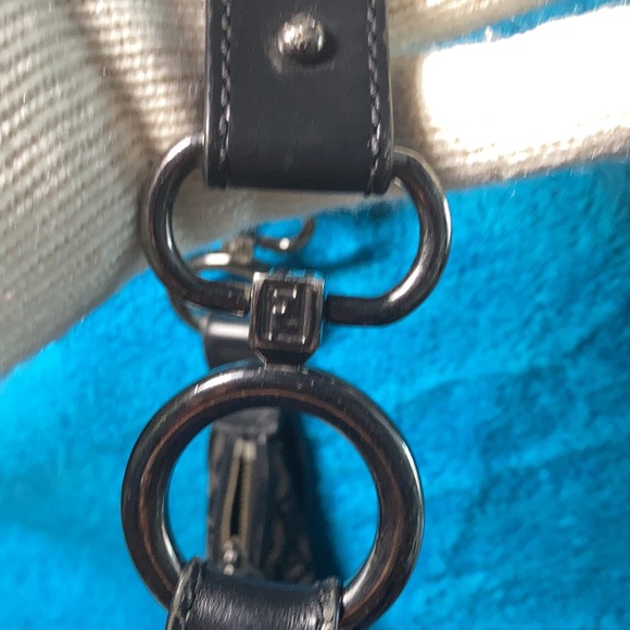 Black Fendi Zucca Canvas &Leather hobo bag - Picture 3 of 10